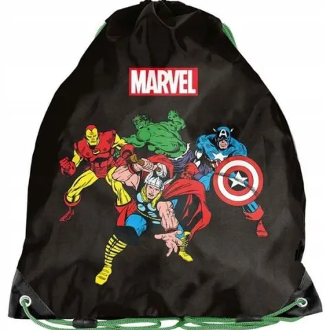MARVEL TORNISTER PLECAK SZKOLNY AVENGERS DO 1 KLASY DLA CHŁOPCA DUŻY ZESTAW