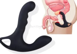 Masażer Prostaty Z Wibracjami + Masuje Krocze