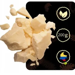 Masło kakaowe nierafinowane spożywcze olej kakaowy 100g Kolumbia I-Organic