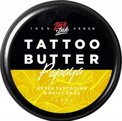 Masło krem do tatuażu Loveink Tattoo Butter Papaya 100ml