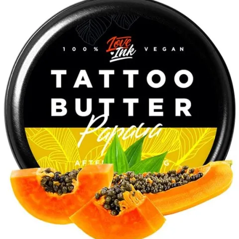 Masło krem do tatuażu Loveink Tattoo Butter Papaya 100ml