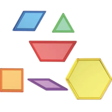 MASTERKIDZ Zestaw Klocki Montessori Tangram Mozaika 140 el.