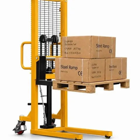 MASZTOWY WÓZEK PALETOWY UDŹWIG 500 KG, PODNOSZENIE 1300 MM CORMAK P513