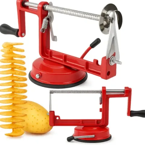 Maszynka do chipsów ziemniaków warzyw spirala krajarka zakręcony ziemniak