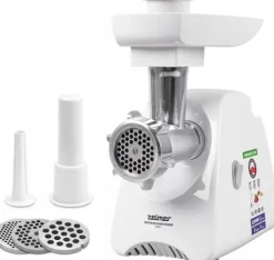 Maszynka do mielenia mięsa elektryczna Zelmer ZMM5801P 2200W 3 kg/min Biały
