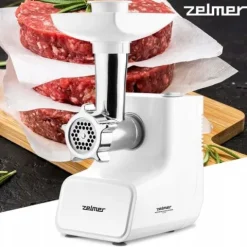 MASZYNKA DO MIELENIA MIĘSA MASZYNA ELEKTRYCZNA ZELMER 1500W 2KG/MIN