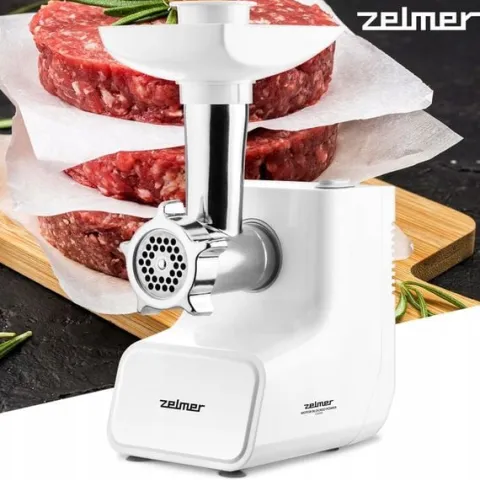 MASZYNKA DO MIELENIA MIĘSA MASZYNA ELEKTRYCZNA ZELMER 1500W 2KG/MIN