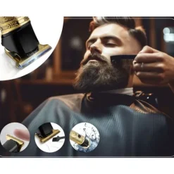 Maszynka do strzyżenia włosów Berdsen BD-261 złota Barber