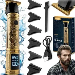 Maszynka do strzyżenia włosów Berdsen BD-261 złota Barber