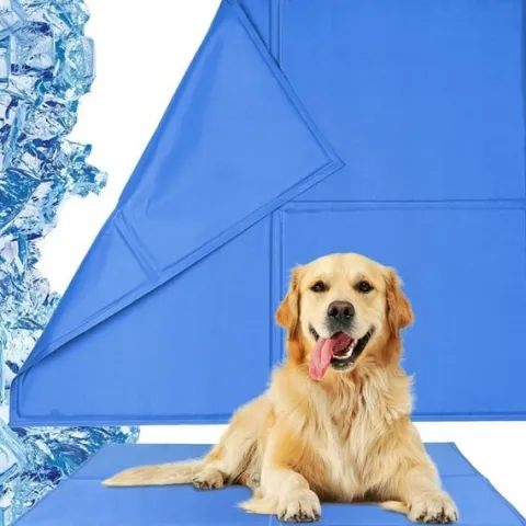 MATA CHŁODZĄCA DLA PSA DUŻA XXL 110x70cm żelowa legowisko PREMIUM