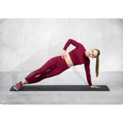 Mata do ćwiczeń gruba 183 x 60 cm Neo-Sport - 192300 czarna