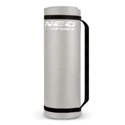 Mata do ćwiczeń 183 x 60 cm Neo-Sport - 192200 szara