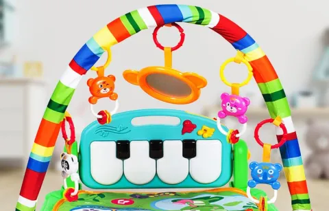 Mata edukacyjna Z Pianinkiem DREAM WORLD