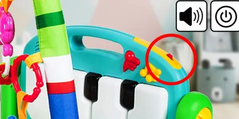 Mata edukacyjna Z Pianinkiem DREAM WORLD