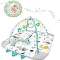 Mata interaktywna edukacyjna 110 x 100 cm Nessi Ricokids