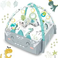 Mata interaktywna edukacyjna 110 x 100 cm Nessi Ricokids
