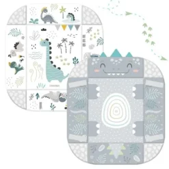 Mata interaktywna edukacyjna 110 x 100 cm Nessi Ricokids