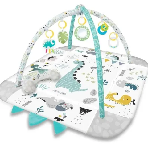 Mata interaktywna edukacyjna 110 x 100 cm Nessi Ricokids