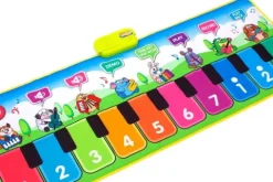 Mata Muzyczna Interaktywna Pianinko z Nagrywaniem ZWIERZĄTKA