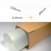 MATA OCHRONNA POD KRZESŁO FOTEL PODKŁADKA 130X90 CM PRZEZROCZYSTA SOLIDNA