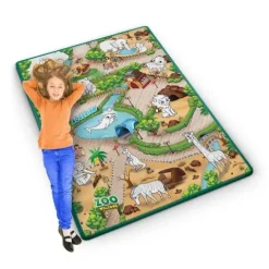 Mata piankowa do kolorowania zwijana 120 x 90 x 0,3 cm Ricokids RK-344