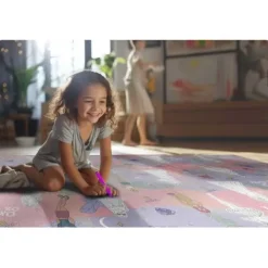 Mata piankowa do kolorowania zwijana 200 x 120 x 0,3 cm Ricokids RK-343