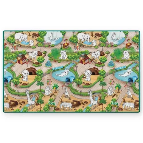 Mata piankowa do kolorowania zwijana 200 x 120 x 0,3 cm Ricokids RK-343