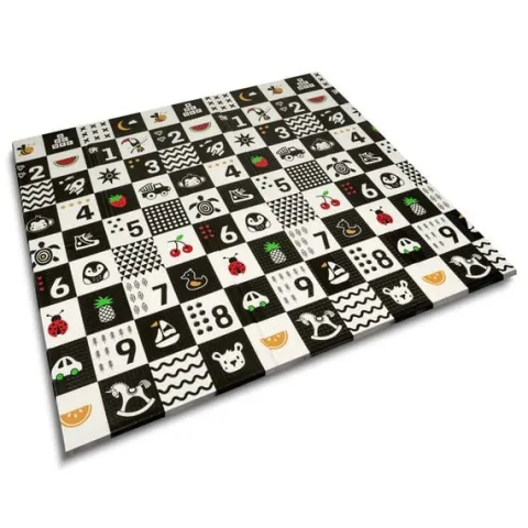 Mata piankowa edukacyjna składana 200 x 180 x 1 cm Nukido NK-340