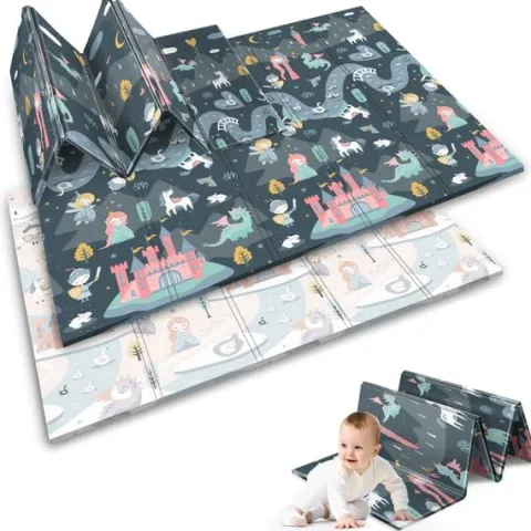 Mata piankowa edukacyjna składana 200 x 150 x 1 cm Nukido NK-341