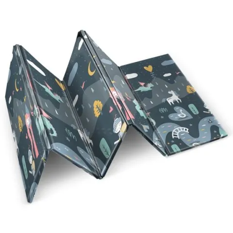 Mata piankowa edukacyjna składana 200 x 150 x 1 cm Nukido NK-341