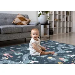 Mata piankowa edukacyjna składana 200 x 150 x 1 cm Nukido NK-341