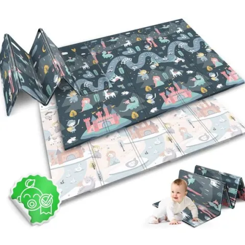 Mata piankowa edukacyjna składana 200 x 150 x 1 cm Nukido NK-341