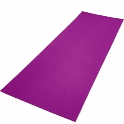 Mata treningowa do ćwiczeń Reebok 173x61x0,7cm fioletowa w kropki