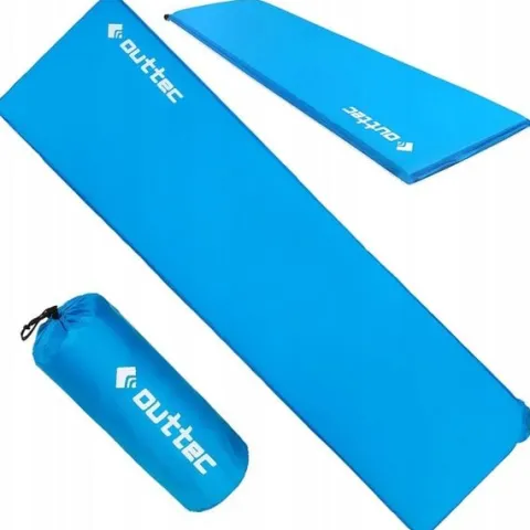 MATA TURYSTYCZNA SAMOPOMPUJĄCA MATERAC 180X53CM OUTTEC