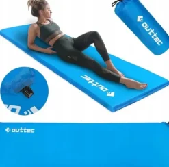 MATA TURYSTYCZNA SAMOPOMPUJĄCA MATERAC 180X53CM OUTTEC