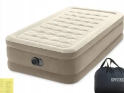 Materac Dmuchany Jednoosobowy Łóżko z Pompką 230V Intex 64426ND MODEL 2024