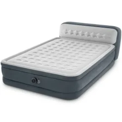 Materac dmuchany 236x152x46 cm z wbudowaną pompką elektryczną INTEX 64448