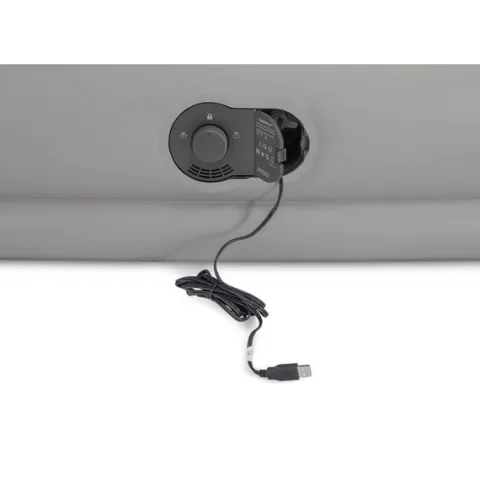 Materac dmuchany 203x152x30 cm z wbudowaną pompką elektryczną INTEX 64114