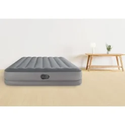 Materac dmuchany 203x152x30 cm z wbudowaną pompką elektryczną INTEX 64114