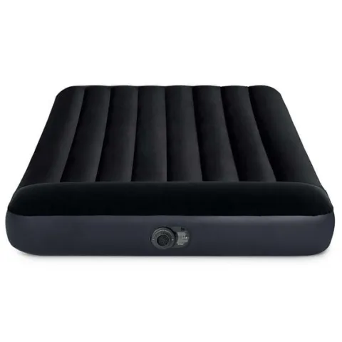 Materac dmuchany 191x137x25 cm z wbudowaną pompką elektryczną INTEX 64148