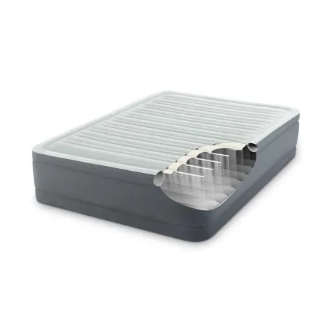 Materac dmuchany 203x152x46 cm z wbudowaną pompką elektryczną INTEX 64906ND