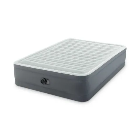Materac dmuchany 203x152x46 cm z wbudowaną pompką elektryczną INTEX 64906ND