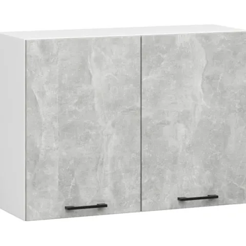 MEBLE KUCHENNE ZESTAW OLIWIA 1.8M BETON-BIAŁY