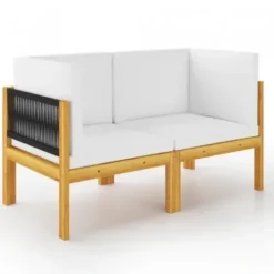 MEBLE OGRODOWE ZESTAW MEBLI OGRODOWYCH ŁAWKA SOFA
