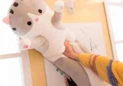 Mega Długi Kotek 110cm XXXL Kot Maskotka Poduszka Miękka Zabawka Dla Dzieci