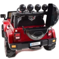 MEGA JEEP FULLTIME, NAPĘD 4X4, 1X12V ,WOLNY START/ MIĘKKIE KOŁA, FUNKCJA BUJANIA EXCLUSIVE LAKIER/7588