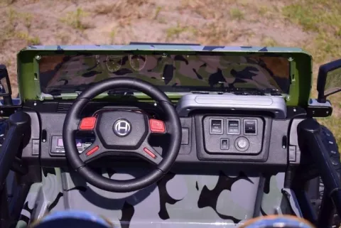 MEGA JEEP PERFECT 002B EXCLUSIVE 4x4, WOLNY START/ MIĘKKIE KOŁA,/HP-002B