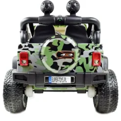 MEGA JEEP PERFECT 002B EXCLUSIVE 4x4, WOLNY START/ MIĘKKIE KOŁA,/HP-002B