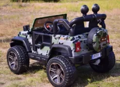 MEGA JEEP PERFECT 002B EXCLUSIVE 4x4, WOLNY START/ MIĘKKIE KOŁA,/HP-002B