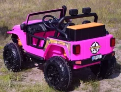 MEGA JEEP 4 SPEED DLA DZIECKA I DLA RODZICA 4x4, DO 100 kg - STEROWANIE TELEFONEM, WALIZKA - HIT/XB1118